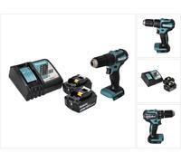 Makita DHP 483 RG Perceuse-visseuse à percussion sans fil 18 V 40 Nm Brushless + 2x Batteries 6,0 Ah + Chargeur