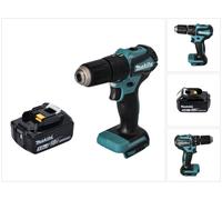 Makita DHP 483 T1 Perceuse-visseuse à percussion sans fil 18 V 40 Nm Brushless + 1x Batterie 5,0 Ah - sans chargeur