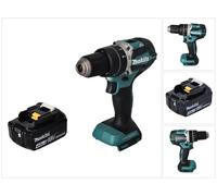 Makita DHP 484 M1 Perceuse-visseuse à percussion sans fil 18 V 54 Nm Brushless + 1x batterie 4,0 Ah - sans chargeur
