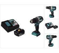 Makita DHP 484 RM1 Perceuse-visseuse à percussion sans fil 18 V 54 Nm Brushless + 1x batterie 4,0 Ah + chargeur