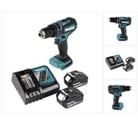 Makita DHP 485 RG Perceuse-visseuse à percussion sans fil 18 V 50 Nm brushless + 2x Batteries 6,0 Ah + Chargeur