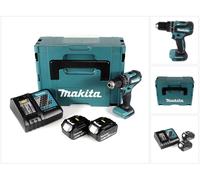 Makita DHP 485 RGJ Perceuse-visseuse à percussion sans fil 18V 50Nm + 2x Batteries 6,0Ah + Chargeur + Makpac
