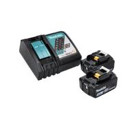 Makita DDF487RTJ - Perceuse-visseuse 18V brushless sans fil LXT Li-ion (2x5,0Ah) Makpac2