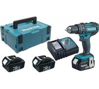 Makita Perceuse-visseuse à percussion sans fil DHP 482 RF3J 18 V 62 Nm 3x 3,0 Ah + chargeur Makpac