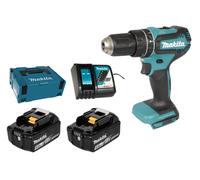 Visseuse à percussion sans fil Makita Aku Li-ion LXT 18V/5,0 Ah, Makpac DHP485RTJ