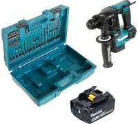 Makita DHR 171 G1X3 Marteau perforateur sans fil 18 V 1,2 J SDS-Plus Brushless + 1x batterie 6,0 Ah + 65 pcs. kit d'accessoires + coffret - sans chargeur