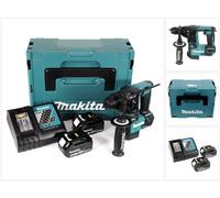 Makita DHR 171 RMJ Perceuse à percussion sans fil Brushless SDS Plus 18V 1,2J + 2x Batteries rechargeables 4,0Ah + Chargeur + Coffret Makpac