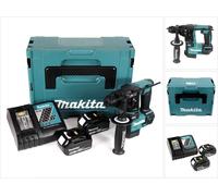 Makita DHR 171 RTJ Perceuse à percussion sans fil Brushless SDS Plus 18V 1.2 J + 2x Batteries 5.0Ah + Chargeur + Coffret Makpac