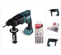 Makita DHR 182 Z Marteau perforateur sans fil 18 V 1,7 J SDS plus Brushless + 5 pcs. jeu de forets - sans batterie, sans chargeur