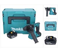 Makita DHR 183 G1J marteau perforateur sans fil 18 V 1.7 J SDS plus brushless + 1x batterie 6.0 Ah + Makpac - sans kit chargeur