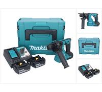 Makita DHR 183 RFJ marteau perforateur sans fil 18 V 1,7 J SDS plus brushless + 2x batterie 3,0 Ah + chargeur + makpac