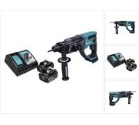 Makita DHR 202 RF Perforateur sans fil 18 V 2,0 J SDS Plus + 2x Batteries 3,0 Ah + Chargeur