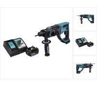 Makita DHR 202 RF1 Perforateur sans fil 18 V 2,0 J SDS Plus + 1x Batterie 3,0 Ah + Chargeur