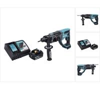 Makita DHR 202 RG1 Perforateur sans fil 18 V 2,0 J SDS Plus + 1x Batterie 6,0 Ah + Chargeur