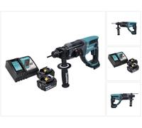 Makita DHR 202 RM Marteau perforateur burineur sans fil 18 V 2,0 J SDS Plus + 2x Batterie 4,0 Ah + Ladegert