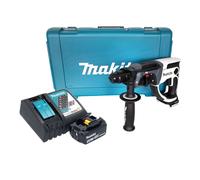 Makita DHR 202 RM1W Marteau perforateur sans fil 18 V 20 mm 2,0 J blanc + 1x batterie 4,0 Ah + chargeur + coffret