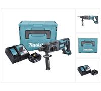 Makita DHR 241 18 V Li-Ion Perforateur-Burineur sans fil SDS-Plus avec Boîtier Makpac + 1x Batterie BL 1840 4,0 Ah + Chargeur rapide DC 18 RC