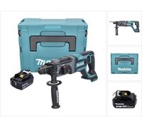 Makita DHR 241 F1J 18 V Li-Ion Perforateur-Burineur sans fil SDS-Plus + Boîtier Makpac + 1x Batterie BL 1830 3,0 Ah - sans Chargeur