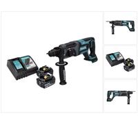 Makita DHR 241 RM marteau perforateur sans fil 18 V 2.0 J SDS plus + 2x batterie 4.0 Ah + chargeur