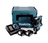 Makita DHR 242 RFJ Marteau perforateur sans fil 18V 2,0J SDS-plus Brushless + 2x batterie 3,0Ah + chargeur + Makpac