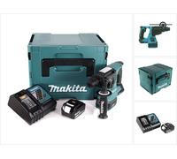 Makita DHR 242 RT1J Marteau perforateur sans fil 18V 2,0J SDS-plus Brushless + 1x batterie 5,0Ah + chargeur + Makpac