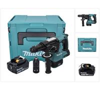 Makita DHR 243 M1J Marteau perforateur sans fil 18 V 2,0 J SDS plus Brushless + 1x batterie 4,0 Ah + Makpac - sans chargeur