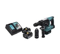 Makita DHR 243 RF Marteau perforateur sans fil 18 V SDS plus Brushless + 2x batterie 3,0 Ah + chargeur