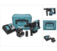Makita DHR 243 RFJ Marteau perforateur sans fil 18 V 2,0 J SDS plus Brushless + 2x batterie 3,0 Ah + chargeur + Makpac