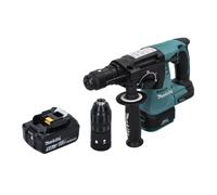 Makita DHR 243 T1 Marteau perforateur sans fil 18 V SDS plus Brushless + 1x batterie 5,0 Ah - sans chargeur