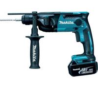Makita DHR165RMJ, Noir, Bleu, 1,6 cm, 5300 tr/min, 1,3 J, 1,3 cm, 2,4 cm