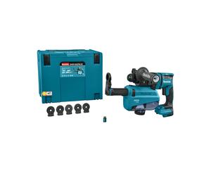 Makita DHR182ZWJU - Perforateur Burineur Sans-fil - 18V Li-ion - SDS-plus - Machine Seule - Système D'aspiration - MAKPAC - 1,7 J - Brushless