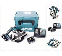 Makita DHS 630 RMJ Scie circulaire sans fil 18 V 165 mm en Makpac avec 2x 4,0 Ah batterie + chargeur