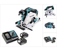 Makita DHS 680 RG scie circulaire portative sans fil 18 V 165 mm Brushless + 2x batterie 6,0 Ah + chargeur