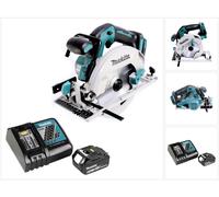 Makita DHS 680 RG1 scie circulaire portative sans fil 18 V 165 mm Brushless + 1x batterie 6,0 Ah + chargeur
