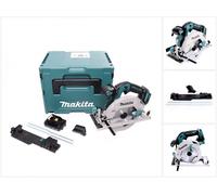 Makita DHS 680 Y1J Scie circulaire portative sans fil 18 V 165 mm Brushless + 1x batterie 1,5 Ah + adaptateur + Makpac - sans chargeur