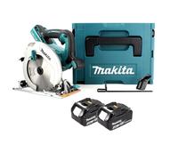 Makita DHS 710 MJ Scie circulaire sans fil 36 V 190 mm + 2x 4,0Ah + Makpac - sans chargeur