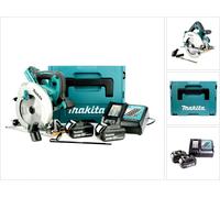 Makita DHS 710 RFJ 36 V sans fil Li-Ion scie circulaire à main 190 mm dans Makpac avec insert + chargeur + 2x 3,0 Ah batterie