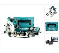Makita DHS 710 RTJ 36 V scie circulaire manuelle sans fil Li-Ion 190 mm en Makpac avec insert + chargeur + 2x batterie 5,0 Ah