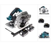 Makita DHS 900 F2 Scie circulaire sans fil 36 V (2x 18 V) 235 mm brushless + 2x Batteries 3,0 Ah - sans chargeur