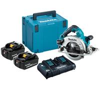 Makita Scie circulaire sans fil DHS783T2JU – AWS Li-ion 2x18V/5.0Ah
