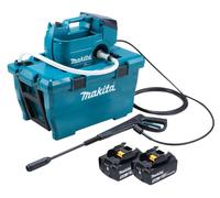 Makita DHW 080 T2K Nettoyeur haute pression sur batterie 36 V ( 2x 18 V ) 80 bar 380 l/h Brushless + 2x batterie 5,0 Ah - sans chargeur
