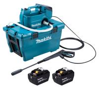 Makita DHW 080 ZK Nettoyeur haute pression sur batterie 36 V ( 2x 18 V ) 80 bar 380 l/h Brushless Solo - sans batterie, sans chargeur