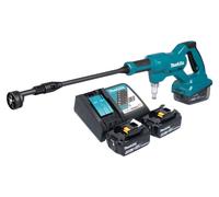Makita DHW 180 RF nettoyeur à pression sur batterie 18 V 24 bar + 2x batterie 3,0 Ah + chargeur
