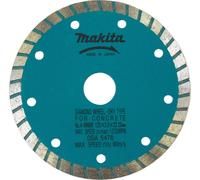 Makita disque à tronçonner diamanté 125 mm poêle - A-80690