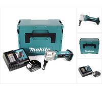 Makita DJN 161 RT1J 18 V Grignoteuse sans fil + Coffret Makpac + 1x Batterie BL1850 5,0 Ah + Chargeur DC 18 RC