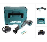 Makita DJR 183 G1J Scie sabre sans fil 18 V + 1x Batterie 6,0 Ah + Coffret Makpac - sans chargeur
