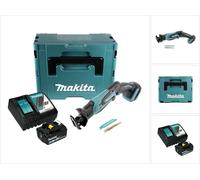 Makita DJR 183 RG1J Scie sabre sans fil 18 V + 1x Batterie 6,0 Ah + Chargeur + Coffret Makpac