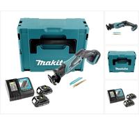 Makita DJR 183 RYJ Scie récipro sans fil 18V + 2x Batteries 1,5Ah + Chargeur + Makpac