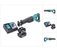 Makita DJR 186 RT Scie sabre sans fil 18 V + 2x Batteries 5,0 Ah + Chargeur