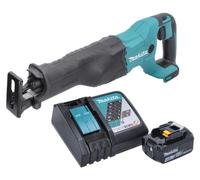 Makita DJR 186 Scie récipro sans fil, Scie sabre 18 V Li-ion + 1x Batterie 4 Ah + Chargeur DC 18 RC